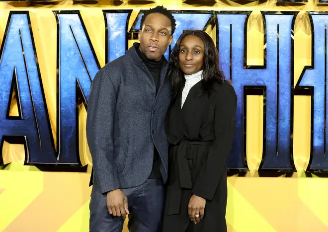 Lemar and wife Charmaine in 2018