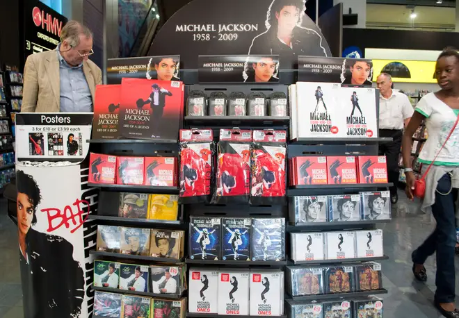 Michael Jackson CDs, DVDs and merchandise at HMV