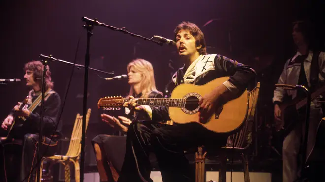 Wings in concert in 1976