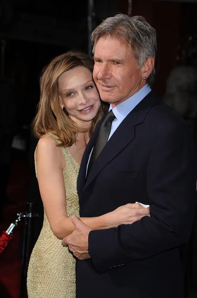 The iconic Star Wars and Indiana Jones actor Harrison Ford stepped out with Ally McBeal star Calista Flockhart after meeting at the Golden Globes back in 2002.