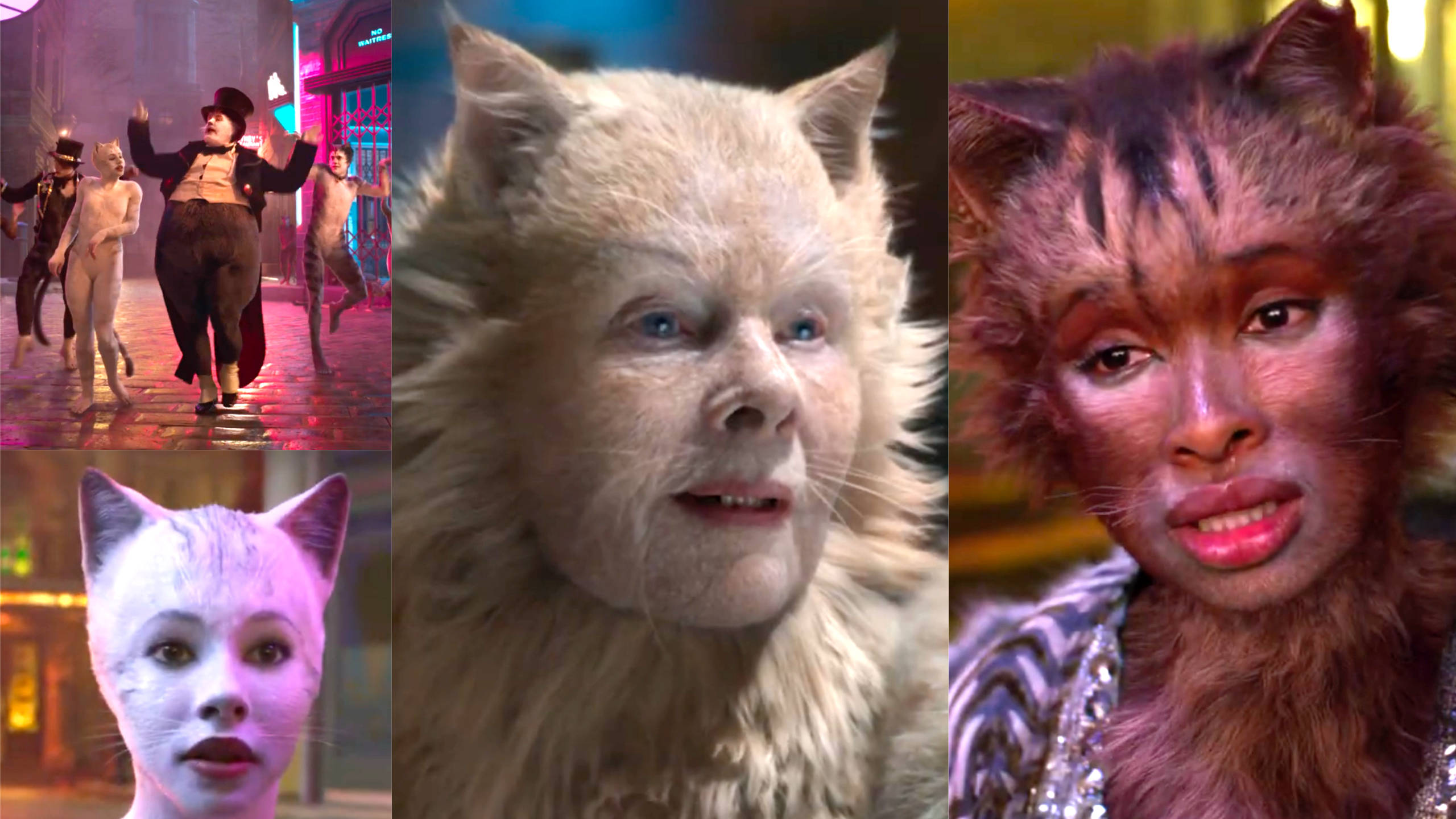 Cats 2019 Trailer First Look At Dame Judi Dench And Taylor