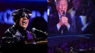 Stevie Wonder pays tribute to Tony Bennett