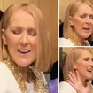 In the incredible moment caught on camera, Celine is seen performing an acapella duet with singer Sonyae in a corridor backstage, as the pair socialised behind-the-scenes at the awards ceremony.