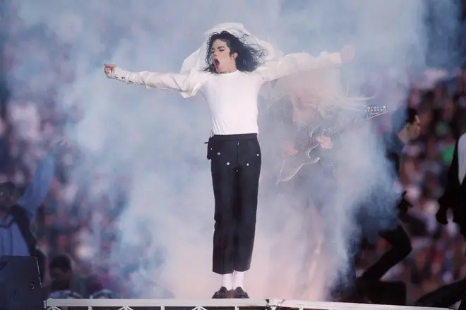 Michael Jackson At The Superbowl