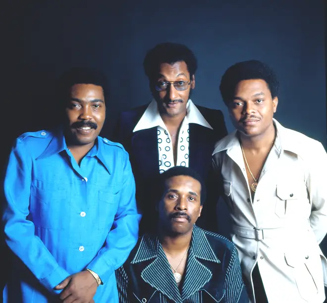 Four Tops in 1975 (Clockwise from left: Lawrence Payton, Abdul "Duke" Fakir, Ronaldo "Obie" Benson, Levi Stubbs)