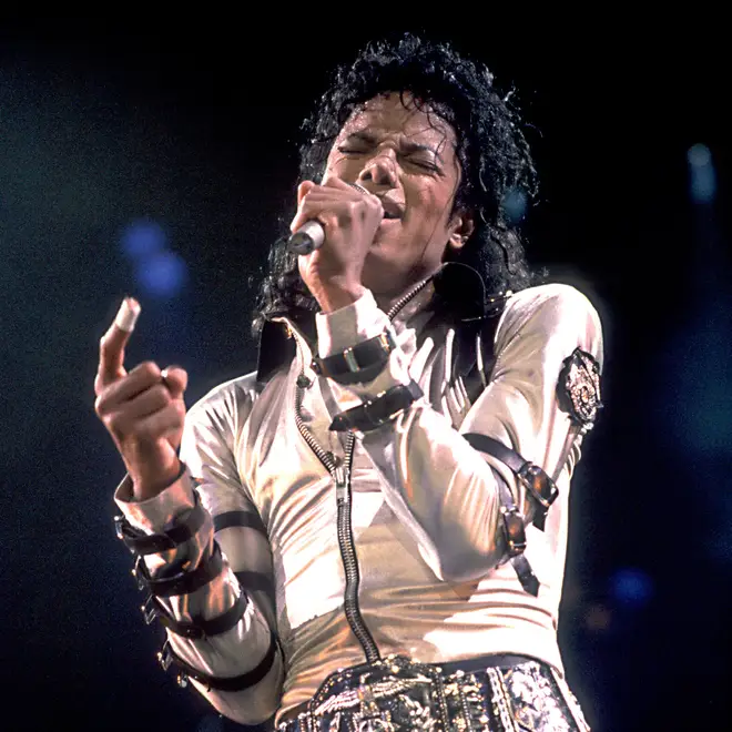 The actual Michael Jackson on the Bad tour in 1988
