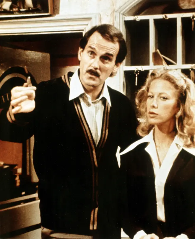 John Cleese and first wife Connie Booth