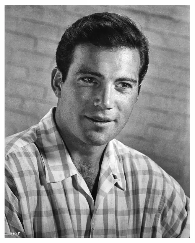 Portrait Of William Shatner in the 1950s