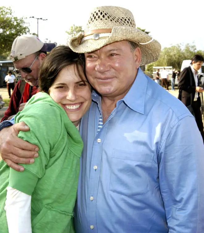 William Shatner with daughter Melanie in 2006