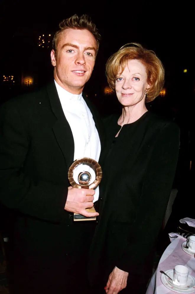Maggie Smith And Son Toby Stephens