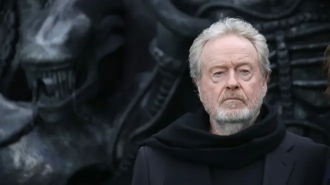 Ridley Scott at the premiere of Alien: Covenant