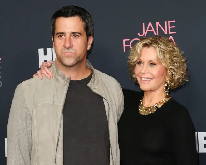 Jane Fonda with son Troy