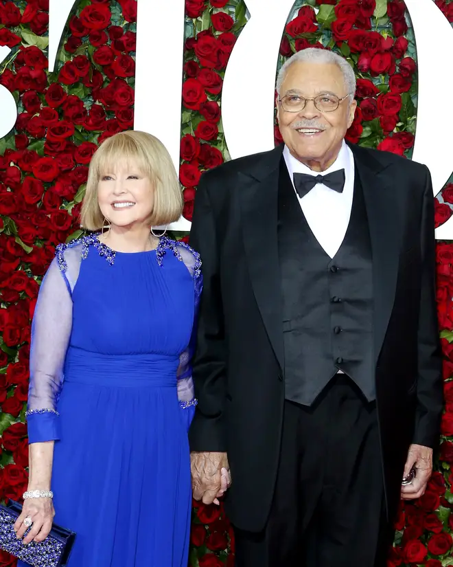 James Earl Jones and wife Cecilia Hart in 2016