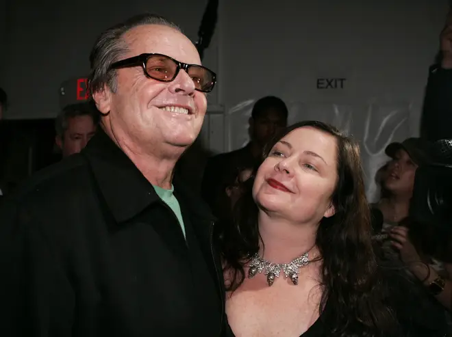 Jack Nicholson and daughter Jennifer Nicholson in 2006