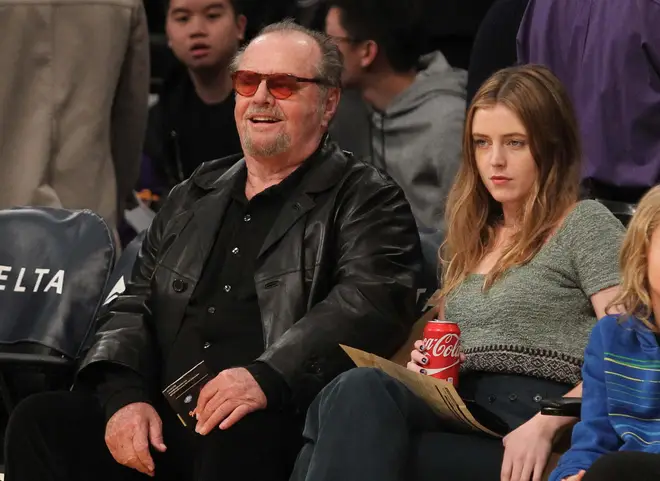 Jack Nicholson with daughter Lorraine in 2016