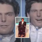 Christopher Reeve was greeted with a standing ovation at the 1996 Academy Awards in his first public appearance since his life-changing accident.