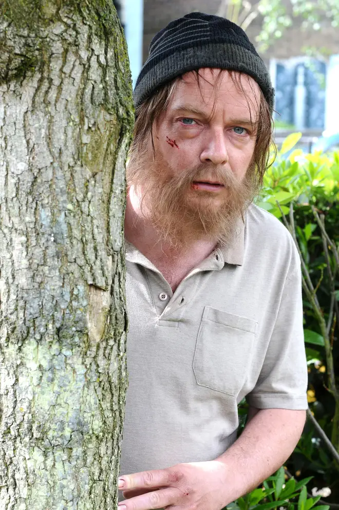 Adam Woodyatt as Ian Beale in EastEnders during one of the character's tough spells