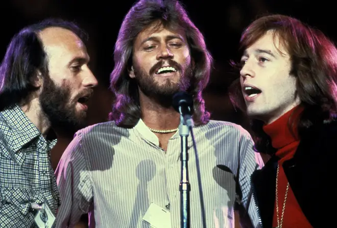 The Bee Gees pictured in New York in the mid-1970s.