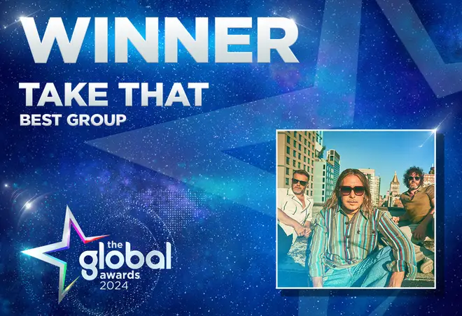 Take That win Best Group