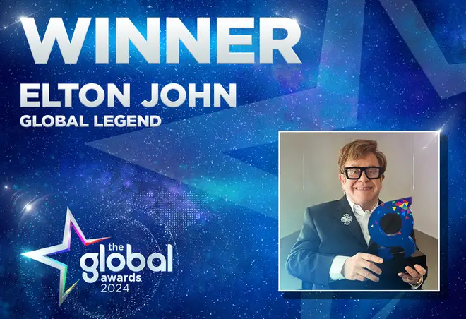 Elton John wins Global Legend