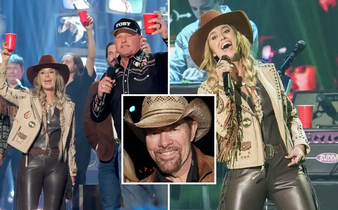 Lainey Wilson was one of the country stars leading tributes to the late Toby Keith.
