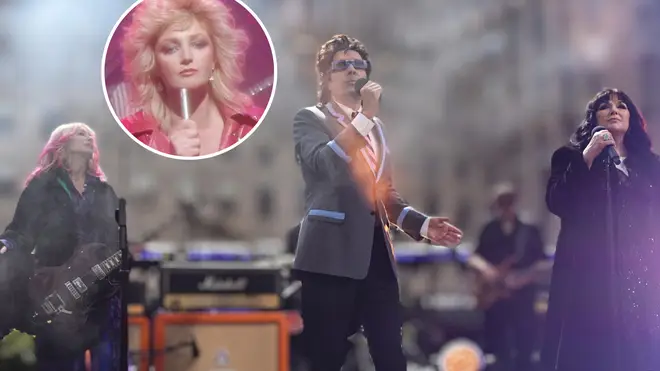 Heart and Jimmy Fallon perform the Bonnie Tyler classic