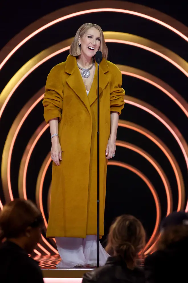 Celine was quiet for the rest of 2023, but to the joy of fans made a surprise appearance at the Grammy Awards in February 2024 (pictured) – her first official public appearance since her diagnosis.