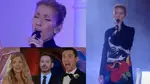 This is the amazing moment Celine Dion surprised a couple getting married in Las Vegas by singing their first dance song, 'Because You Loved Me'.