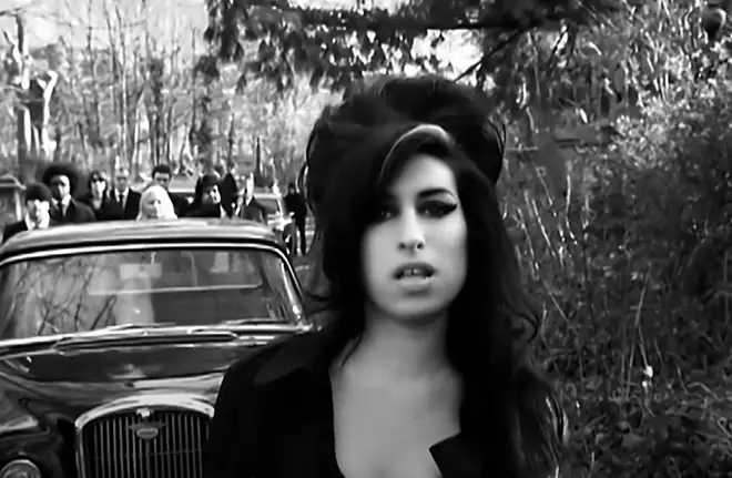 The music video for 'Back To Black' imitated a funeral procession.