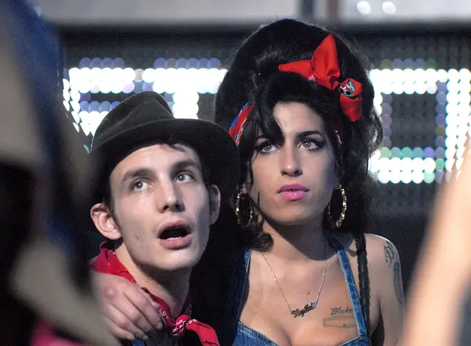 Blake Fielder-Civil and singer Amy Winehouse in 2007. (Photo by Jeff Kravitz/FilmMagic)