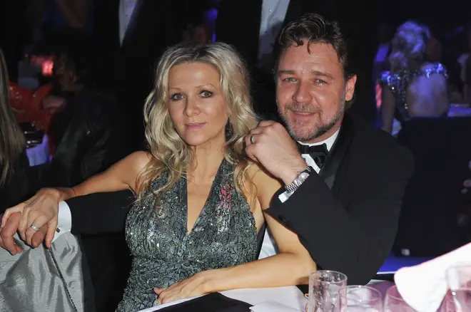Russell Crowe and ex-wife Danielle Spencer in 2010