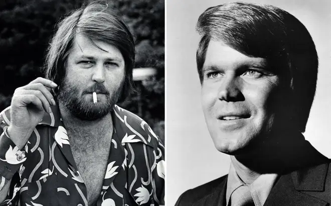 Glen Campbell, the 'Rhinestone Cowboy' rides again with his long-time friend in tow: The Beach Boys' Brian Wilson.