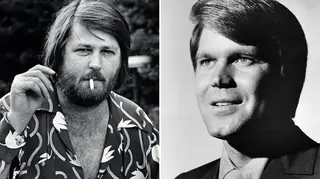 Glen Campbell, the 'Rhinestone Cowboy' rides again with his long-time friend in tow: The Beach Boys' Brian Wilson.