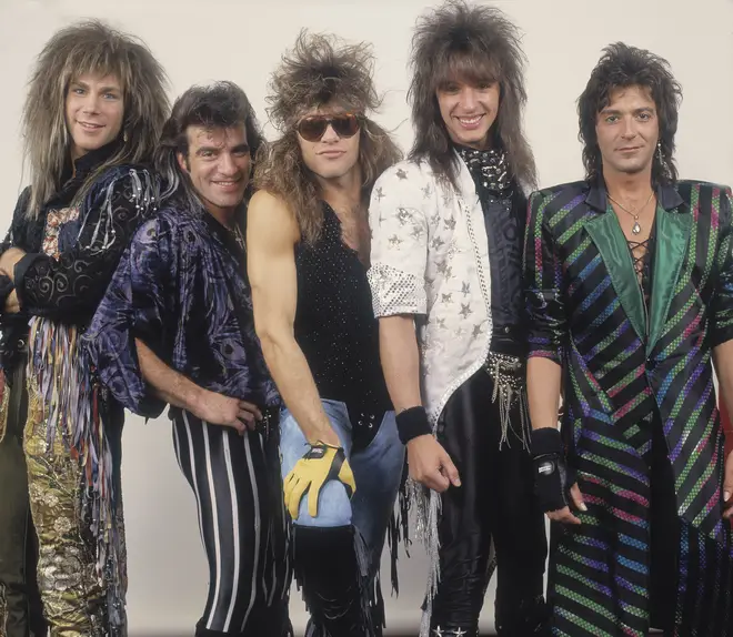 The incident with Michael Jackson happened while Bon Jovi (pictured) where on their 'Slippery When Wet' Tour in 1987./