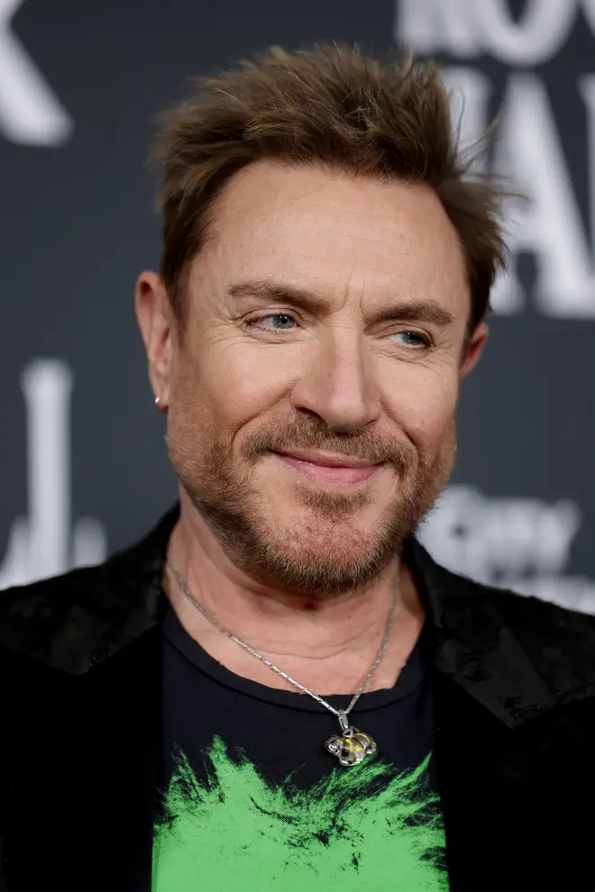 Fans of Simon Le Bon (pictured) took to the comments to delight in the impromptu performance, with one saying it was "the gig of a lifetime!"