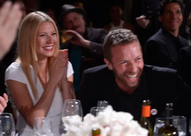 Chris Martin and Gwyneth Paltrow in 2014