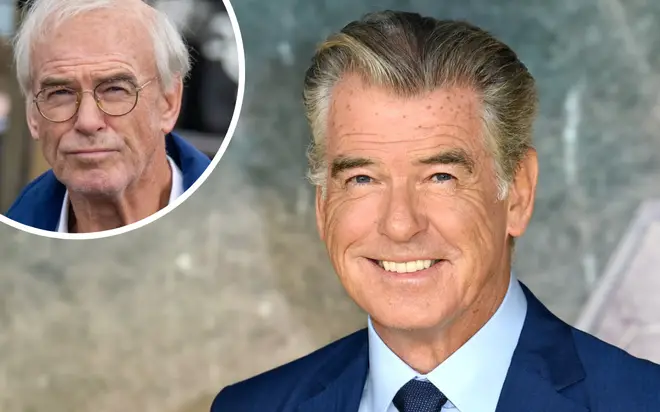 Pierce Brosnan looks unrecognisable in his new film role.