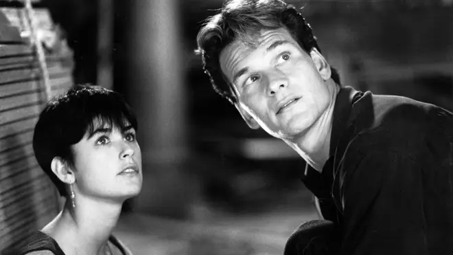 Patrick Swayze and Demi Moore in Ghost