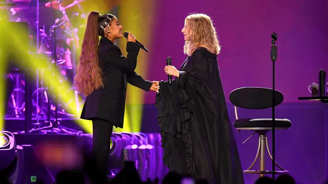 Barbra Streisand teamed up with Ariana Grande in Chicago