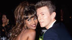David Bowie and Iman pictured in 1992, two years after they first met