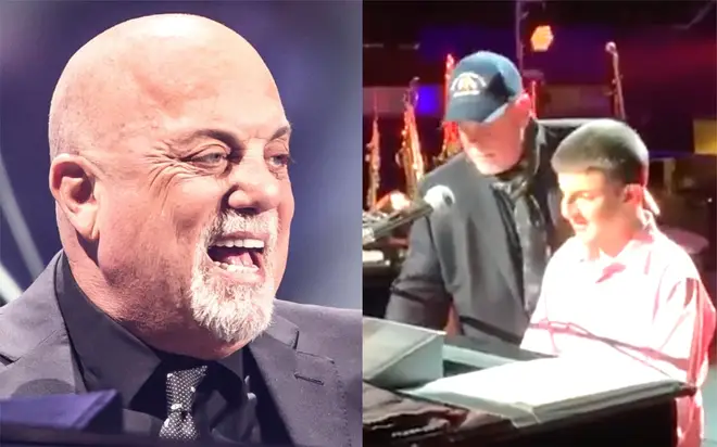 Billy Joel plays piano with blind teenage piano prodigy in heartwarming video