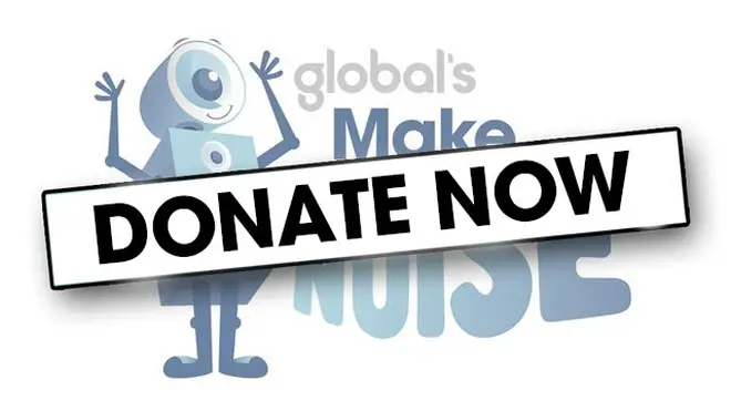 Donate money to Global's Make Some Noise