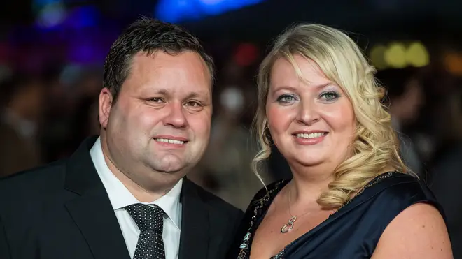 Paul Potts and wife Julie-Ann
