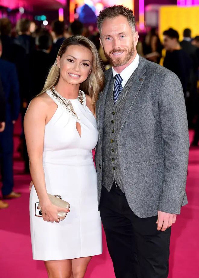 Ola and James Jordan announce baby news