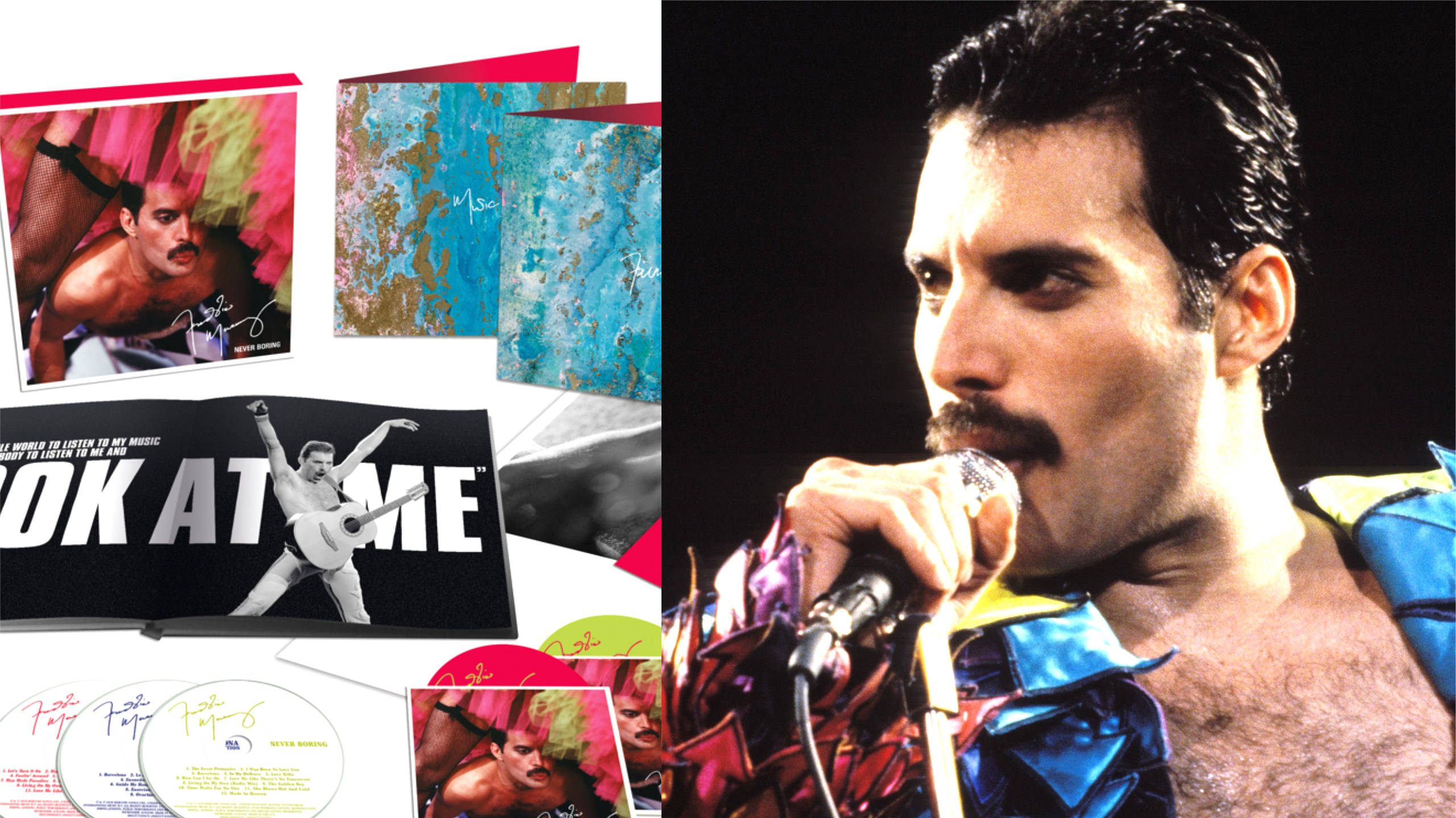 New Freddie Mercury box set 'Never Boring' confirmed on New Freddie Mercury box set 'Never Boring' confirmed on