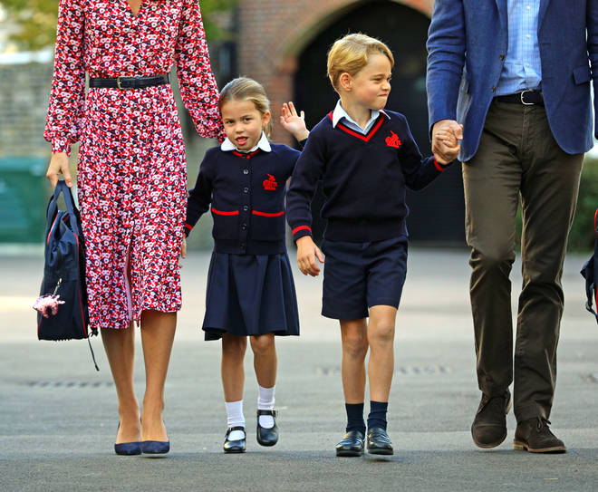 Princess Charlotte will join her brother Prince George at school