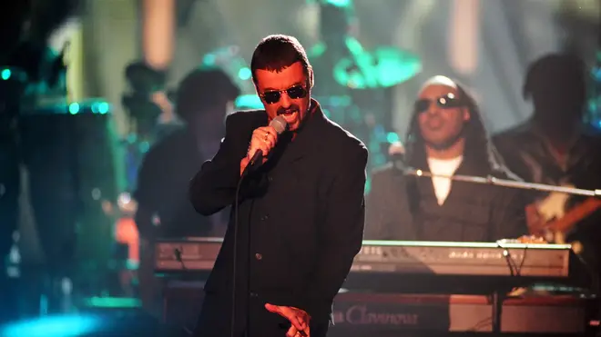George Michael performing at the VH1 Honors in 1997, the same year he came to see Rob perform