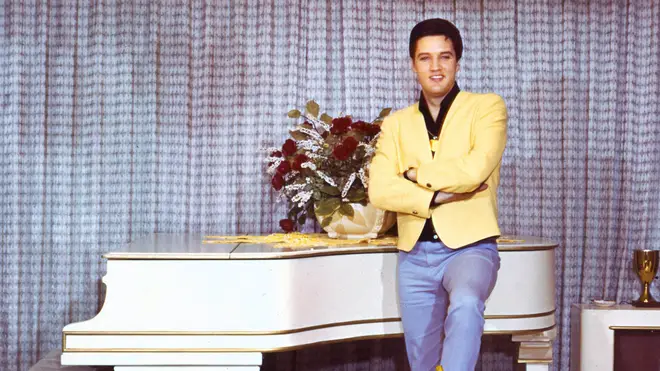 Elvis Presley at home in 1965