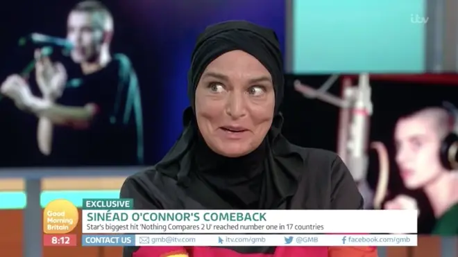 Sinead O’Connor on Good Morning Britain