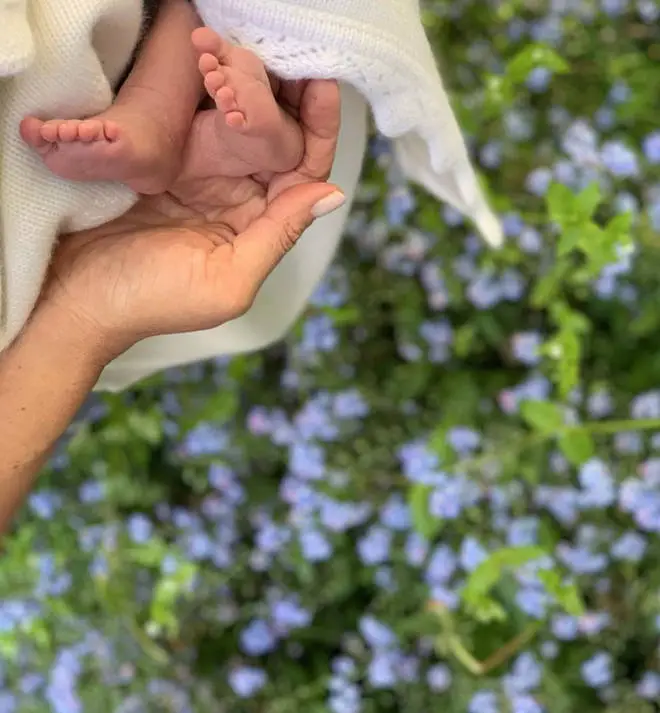 Baby Archie introduced to the world